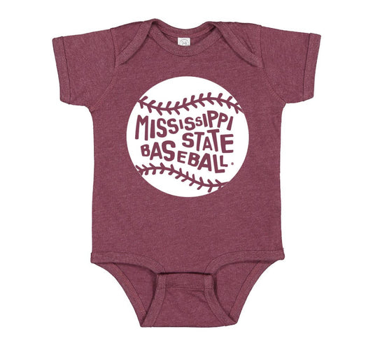 MS Baseball Onesie